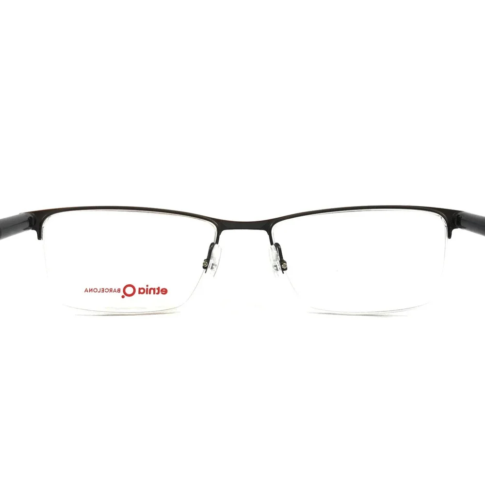 Etnia Barcelona Eyeglasses Frames KASSEL 3 GMOG Gunmetal Black Orange 56-18-148